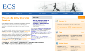 Entryclearanceservices.co.uk thumbnail