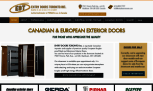 Entrydoors-toronto.com thumbnail