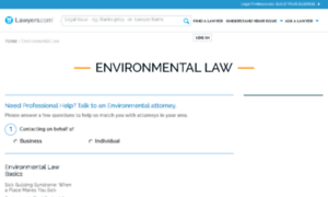 Environmental-law.lawyers.com thumbnail