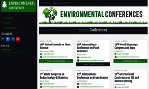 Environmentalconferences.org thumbnail