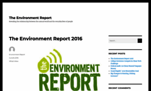 Environmentreport.org thumbnail