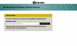 Environmentservices.camden.gov.uk thumbnail