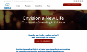 Envisionclinic.com thumbnail