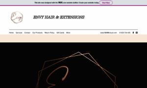 Envyhairandextensions.com thumbnail