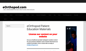 Eorthopod.com thumbnail