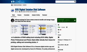 Eos-digital-solution-disk-software.en.lo4d.com thumbnail