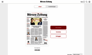 Epaper.boersen-zeitung.de thumbnail