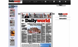 Epaper.dailyworld.in thumbnail