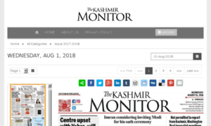 Epaper.kashmirmonitor.in thumbnail