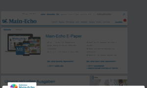 Epaper.main-echo.de thumbnail