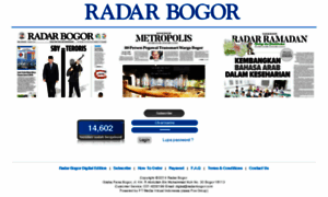 Epaper.radarbogor.id thumbnail