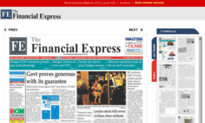 Epaper.thefinancialexpress-bd.com thumbnail