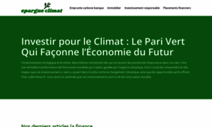 Epargneclimat.fr thumbnail