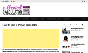 Eperiodcalculator.com thumbnail