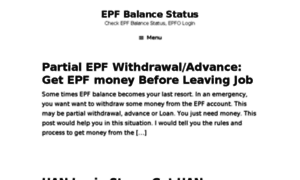 Epfbalancestatus.online thumbnail