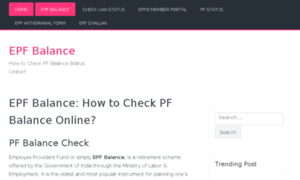Epfbalancestatus.org thumbnail