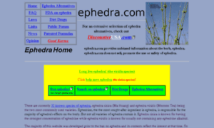 Ephedra.com thumbnail