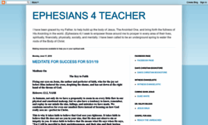 Ephesians4teacher.blogspot.com thumbnail