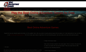 Epicadventuregames.com thumbnail