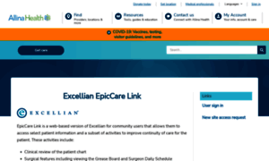 Epiccarelink-ext.allina.com thumbnail