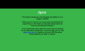 Epicurious.ziplist.com thumbnail