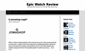 Epicwatchreview.com thumbnail