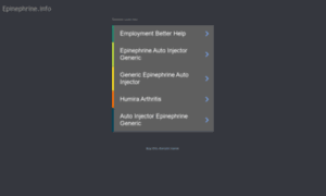 Epinephrine.info thumbnail