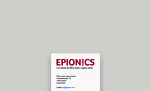 Epionics.com thumbnail
