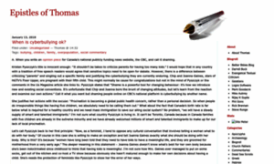 Epistlesofthomas.wordpress.com thumbnail