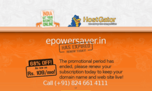 Epowersaver.in thumbnail