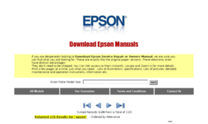 Epson.download-servicemanual.com thumbnail