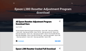 Epsonl380resetterdownload.blogspot.com thumbnail
