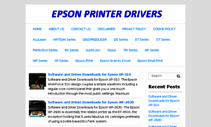 Epsonprinterdrivers.org thumbnail