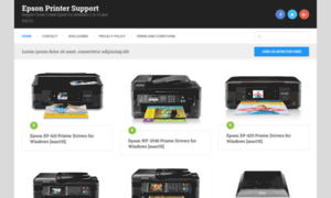 Epsonprintersupport.com thumbnail