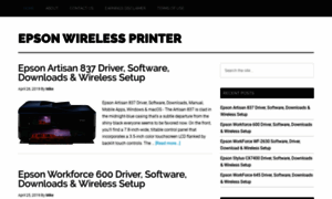 Epsonwirelessprinter.com thumbnail