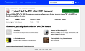 Epubsoft-adobe-pdf-epub-drm-removal.es.jaleco.com thumbnail