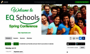 Eqschoolsspringconference2017.sched.com thumbnail