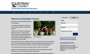 Equestrianconnect.com thumbnail