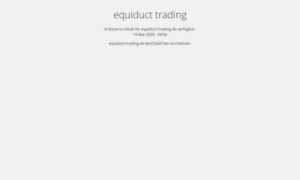 Equiduct-trading.de thumbnail