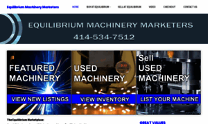Equilibriummachinery.com thumbnail