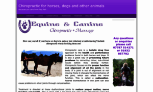 Equine-canine-therapy.com thumbnail