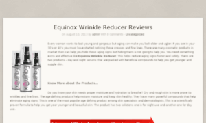 Equinoxwrinklereducersite.com thumbnail