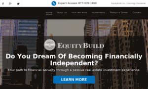 Equitybuild-finance.com thumbnail