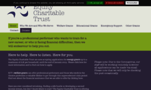 Equitycharitabletrust.org.uk thumbnail