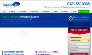 Equityone-bridgingloans.co.uk thumbnail