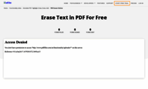 Erase-pdf.pdffiller.com thumbnail