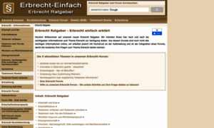 Erbrecht-einfach.de thumbnail