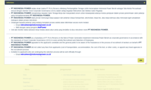 Erecruitment.indonesiapower.co.id thumbnail