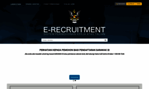 Erecruitment.sarawak.gov.my thumbnail