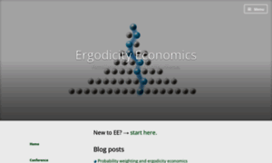 Ergodicityeconomics.com thumbnail